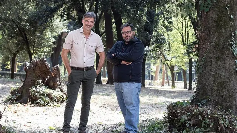 Beppe Convertini e Giuseppe Calabrese, due dei conduttori della trasmissione