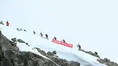 Scialpinisti di una passata edizione dell'Adamello Ski Raid (foto d'archivio) - Foto © www.giornaledibrescia.it