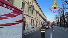 L'autoscala dei Vigili del fuoco (foto d'archivio) - Foto Vvf