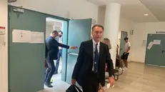 Massimo Cellino in tribunale a Brescia nei mesi scorsi - © www.giornaledibrescia.it