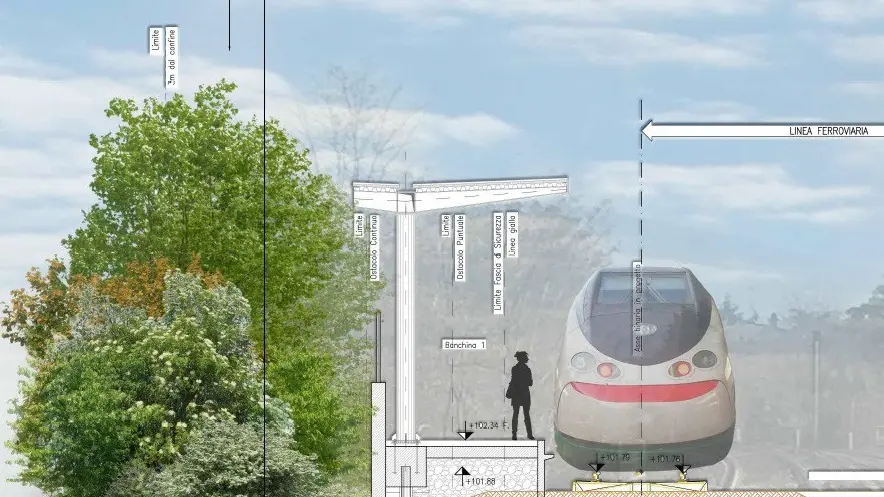 Il progetto: la nuova fermata al Violino - © www.giornaledibrescia.it