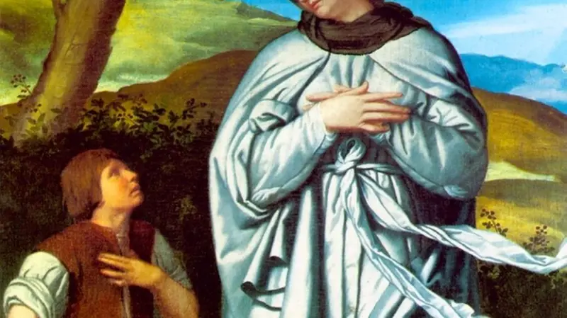 L'apparizione della Madonna a Filippo, opera del Moretto - © www.giornaledibrescia.it