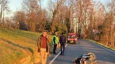 Incidente mortale per un motociclista a Capriano Del Colle
