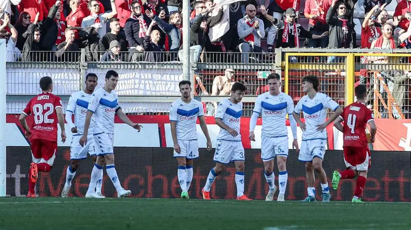 Le immagini di Perugia-Brescia
