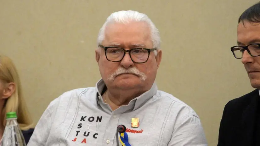 Lech Walesa a Brescia