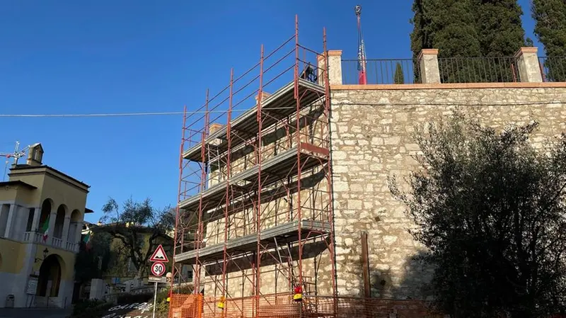 Intervento di restyling al Vittoriale di Gardone Riviera - © www.giornaledibrescia.it