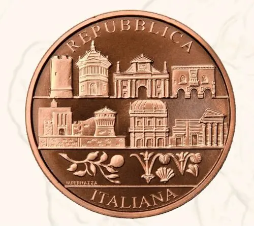 La moneta coniata per Bergamo-Brescia Capitale della cultura 2023