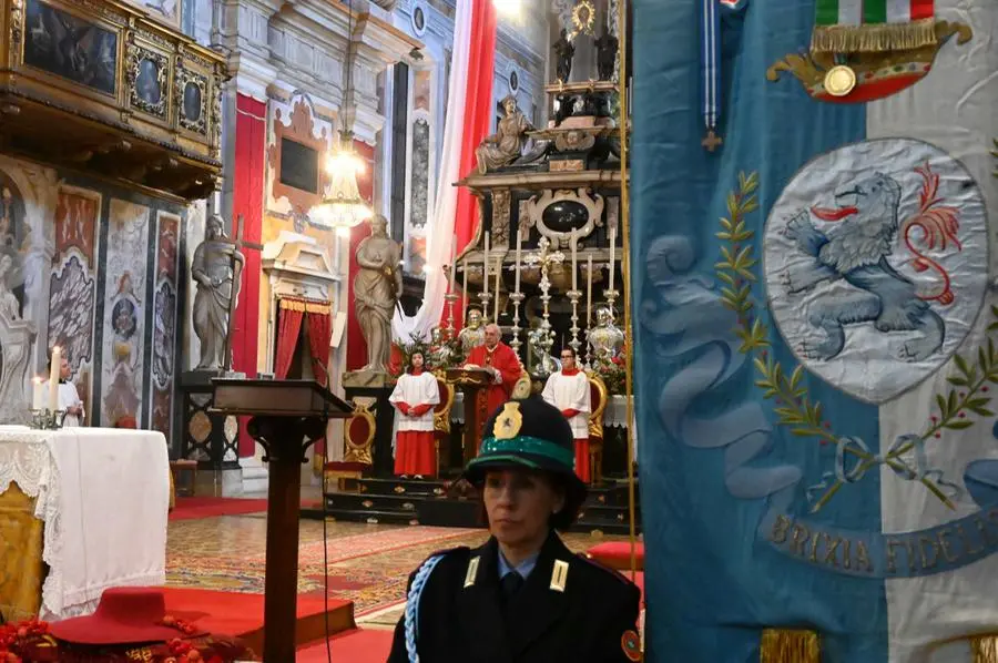 Nella chiesa di san Faustino la cerimonia di protezione per la città