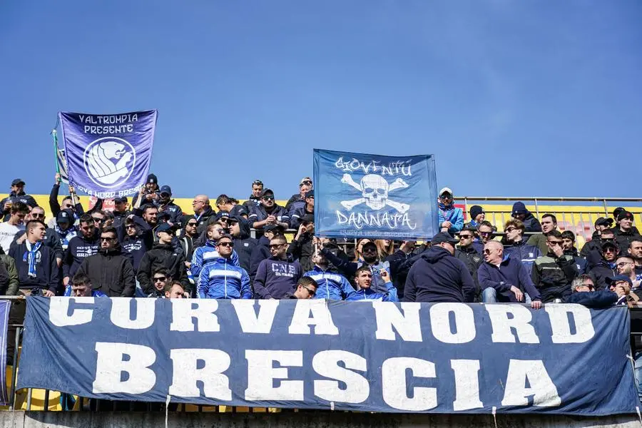 Benevento-Brescia allo stadio Ciro Vigorito