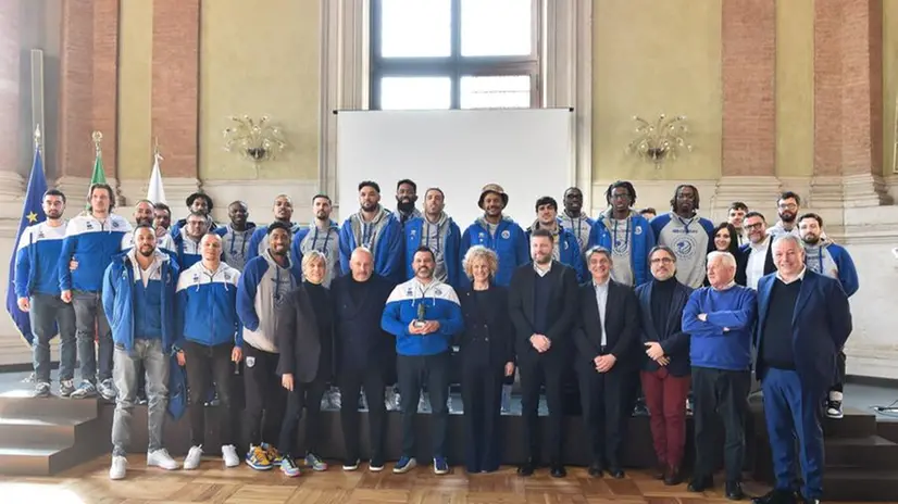 La premiazione Vittoria Alata in Loggia per la Germani
