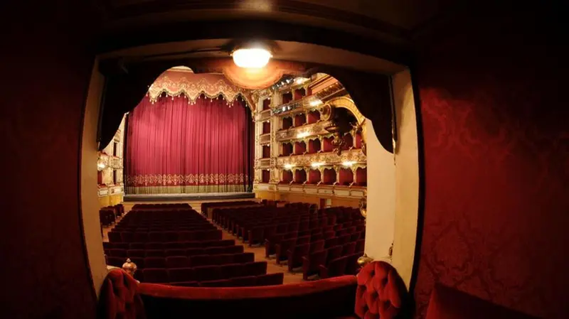 La vista da uno dei palchetti del Grande - Foto New Reporter Umberto Favretto