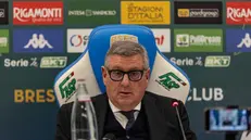 Il direttore generale del Brescia Calcio, Luigi Micheli - Foto NewReporter © www.giornaledibrescia.it
