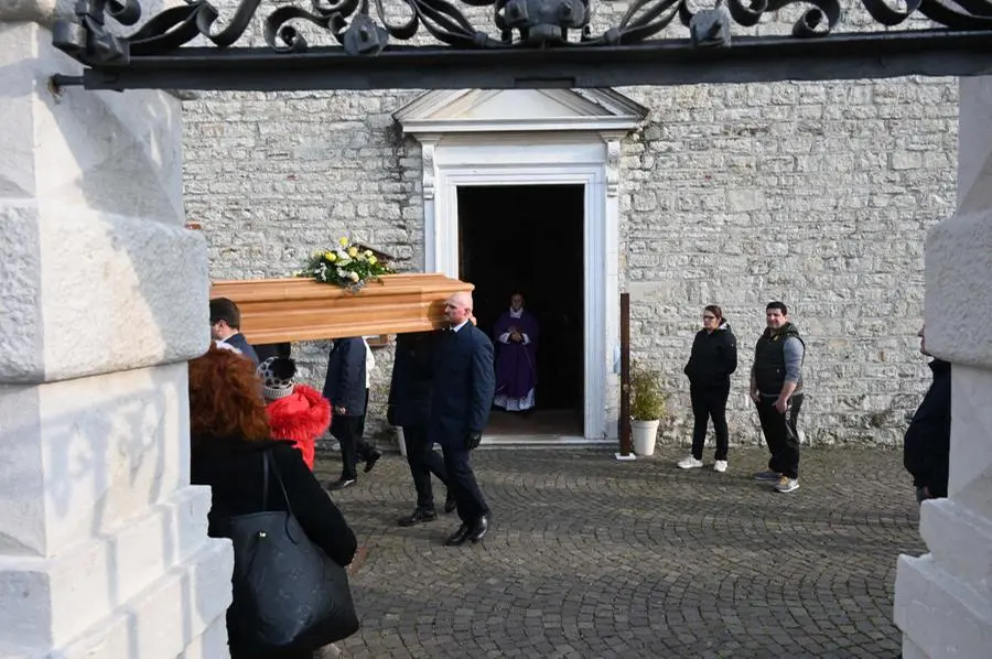 Il funerale di Romano Fagoni è stato celebrato a Nuvolento