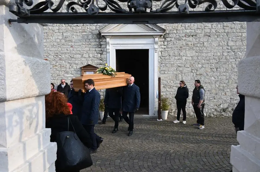 Il funerale di Romano Fagoni è stato celebrato a Nuvolento