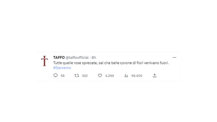 Anche le aziende hanno ironizzato sulla questione Blanco