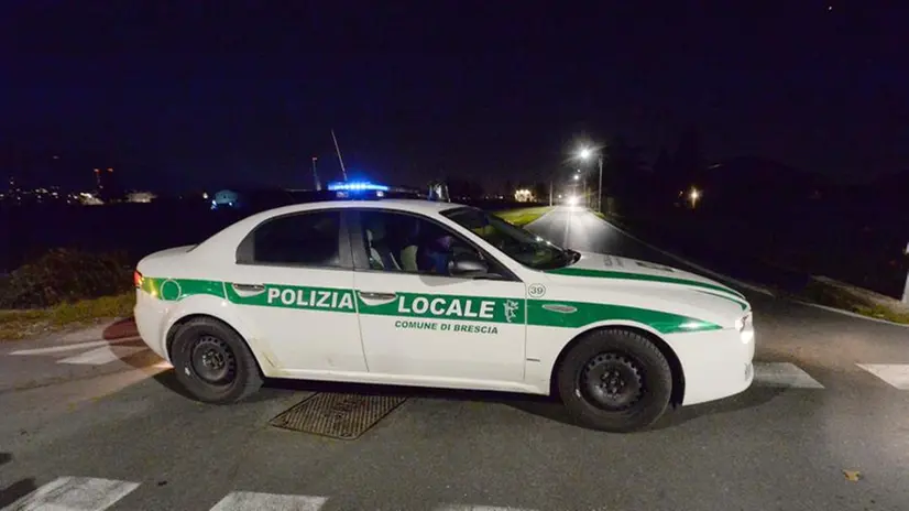 È intervenuta la Polizia Locale di Brescia (foto d'archivio) - © www.giornaledibrescia.it