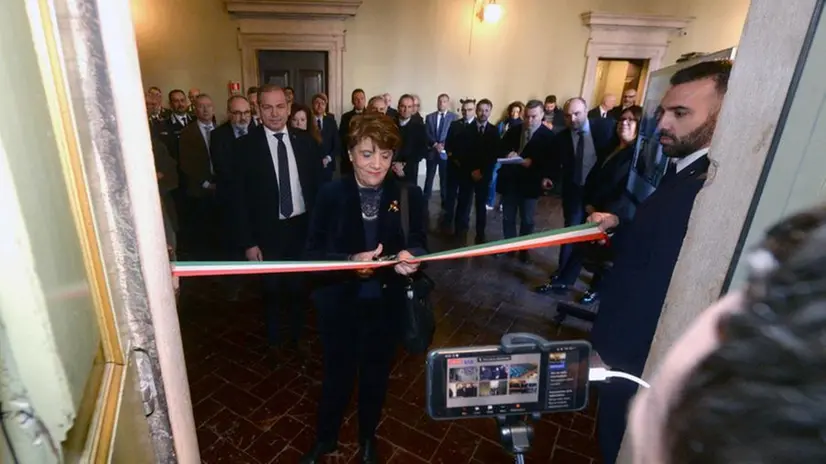 L'inaugurazione della nuova sede Dia