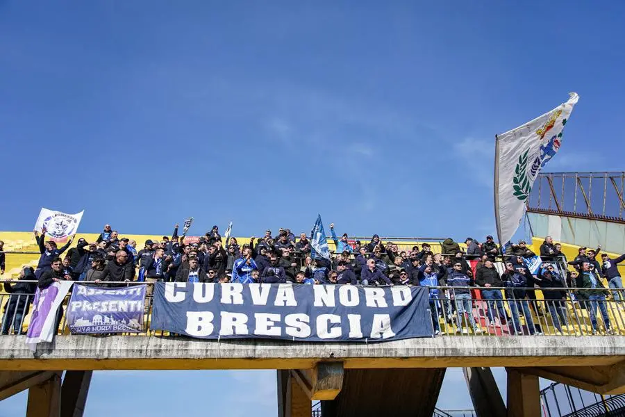 Benevento-Brescia allo stadio Ciro Vigorito