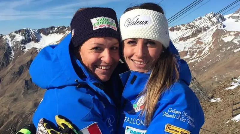 Le sorelle Elena e Nadia Fanchini - Foto © www.giornaledibrescia.it