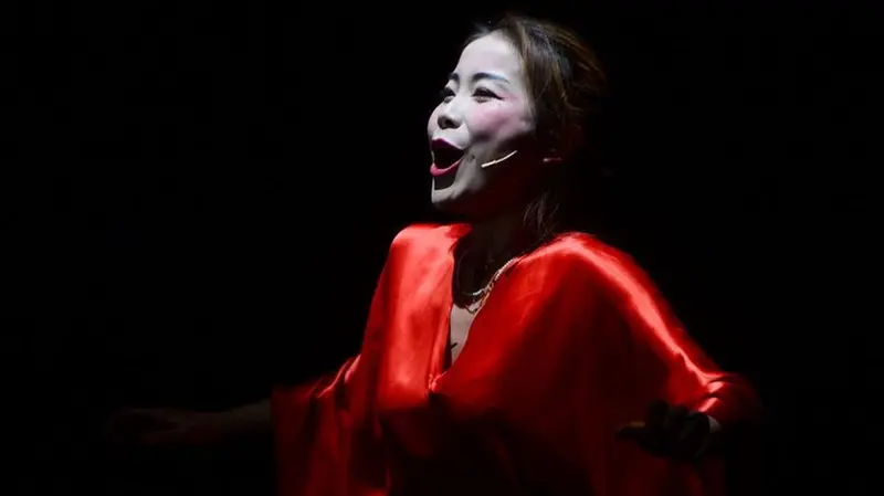 La protagonista della Madama Butterfly in scena nel 2015 a Brescia - Foto New Reporter Favretto © www.giornaledibrescia.it