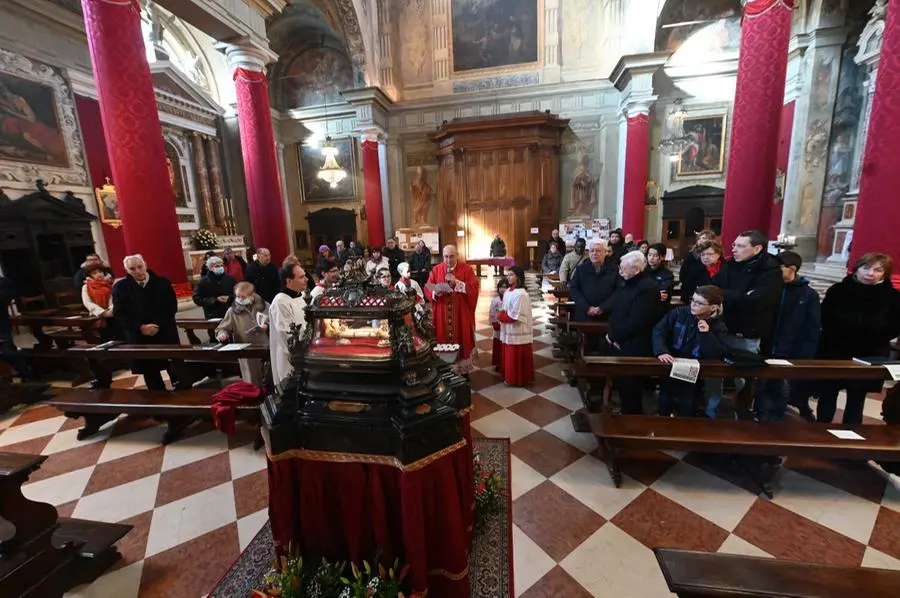Nella chiesa di san Faustino la cerimonia di protezione per la città
