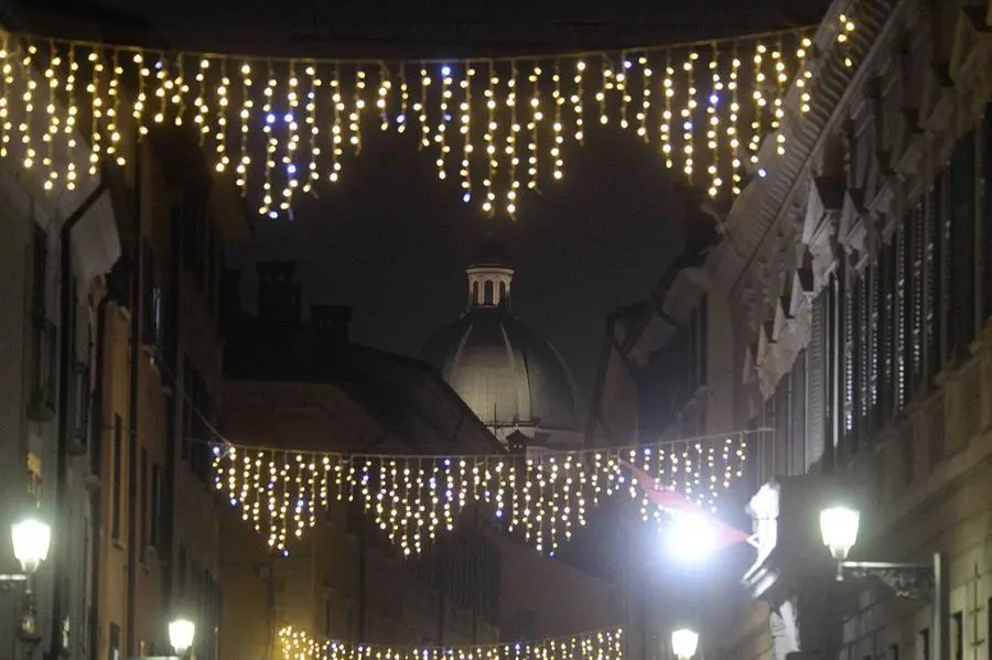 Leonardo Manera in piazza Tebaldo