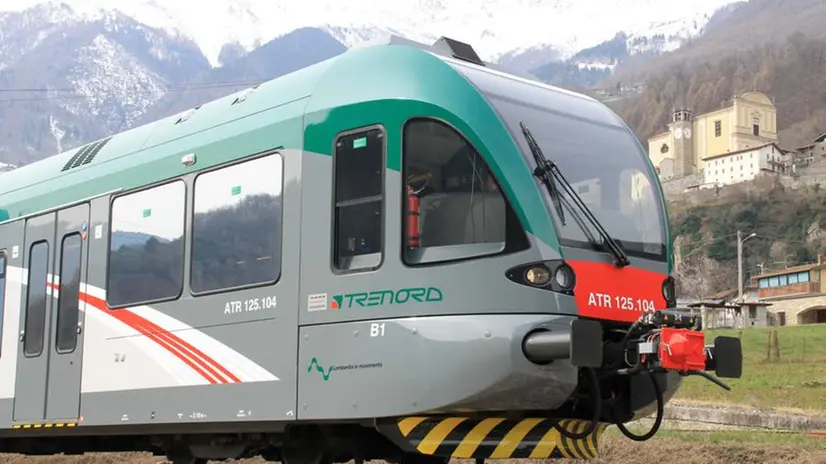 Un treno di Trenord - © www.giornaledibrescia.it