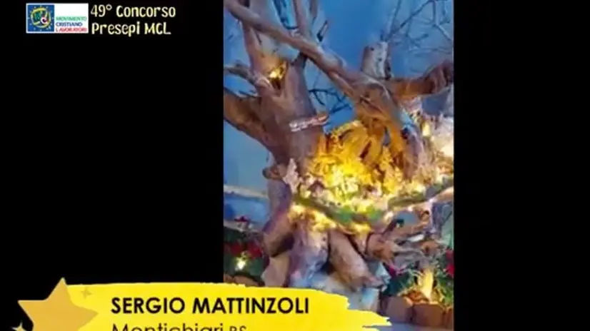 Presepi Mcl: Sergio Mattinzoli - Montichiari