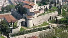 Una veduta del Castello di Brescia