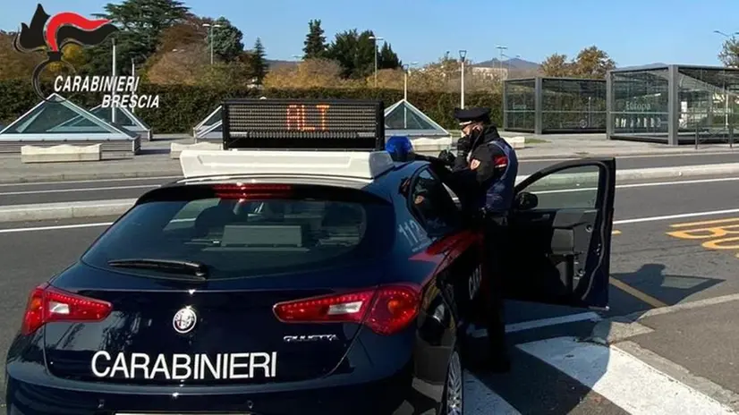 Una pattuglia dei Carabinieri