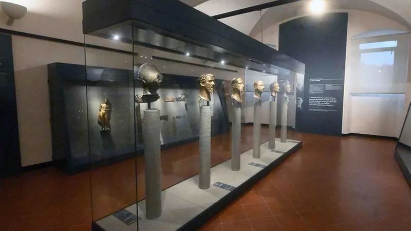 Il nuovo allestimento della sezione dell'Età Romana del Museo di Santa Giulia - Foto Marco Ortogni /Neg © www.giornaledibrescia.it