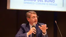 Il sindaco di Brescia Emilio Del Bono - © www.giornaledibrescia.it