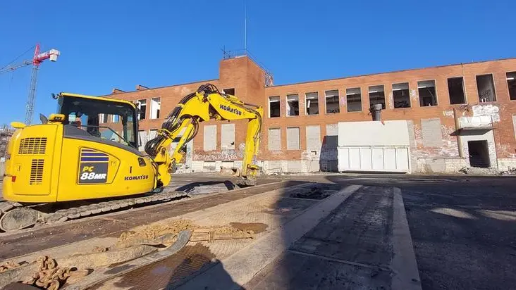 Sono stati i lavori per ripulire l’area dell’ex Ideal Standard, 54mila mq tra via Milano, via Villa Glori e la Brescia-Iseo-Edolo