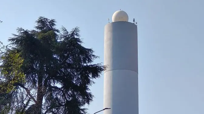 Il radar fisso installato a Flero. Gli altri due nuovi sono a Desio e nel Cremonese - Foto © www.giornaledibrescia.it