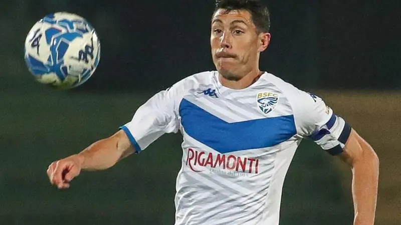 Dimitri Bisoli, capitano del Brescia - Foto New Reporter © www.giornaledibrescia.it