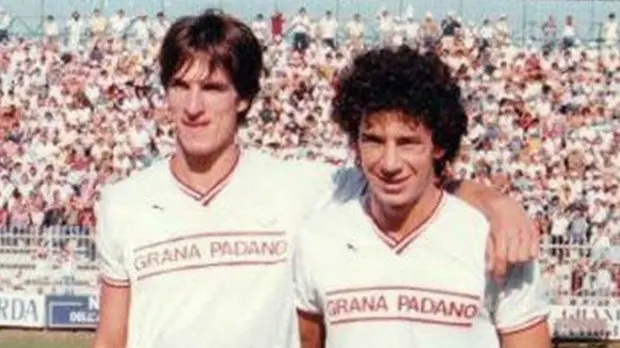 Vialli e Montorfano compagni di squadra alla Cremonese - © www.giornaledibrescia.it