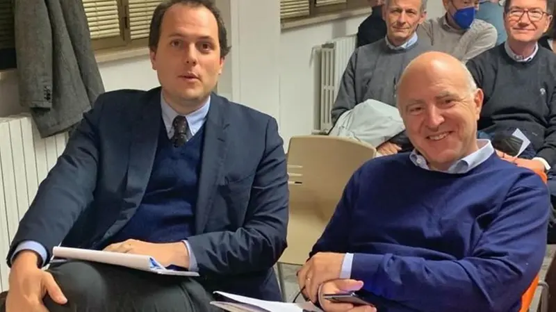 Da sinistra, Federico Manzoni e Valter Muchetti - Foto © www.giornaledibrescia.it