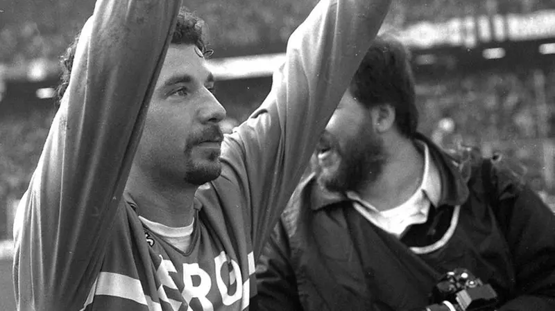 Vialli ai tempi della Samp, nel 1991 - Foto Ansa © www.giornaledibrescia.it