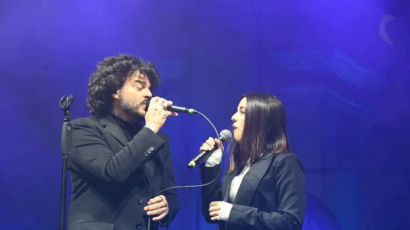 Francesco Renga e la figlia Jolanda