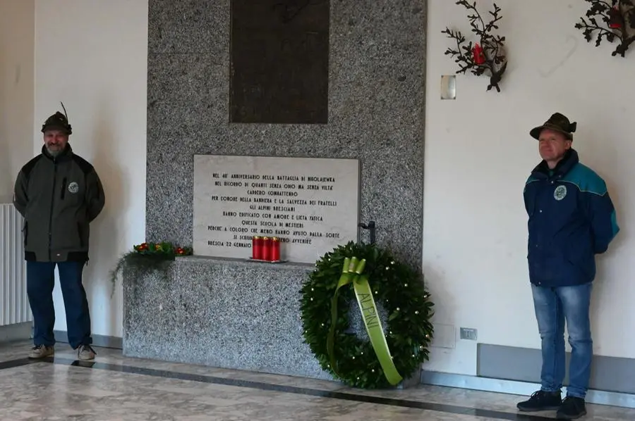 La commemorazione ufficiale della battaglia di Nikolajewka, nell'ottantesimo anniversario dell'even