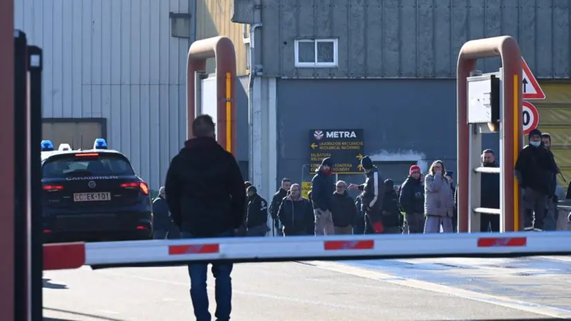 L'infortunio mortale all'interno della Metra di Rodengo Saiano