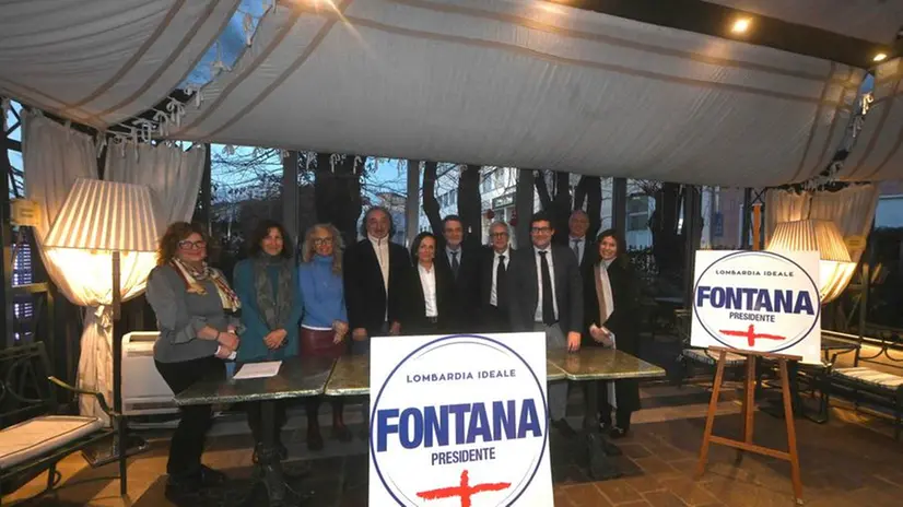 La presentazione della lista Lombardia ideale