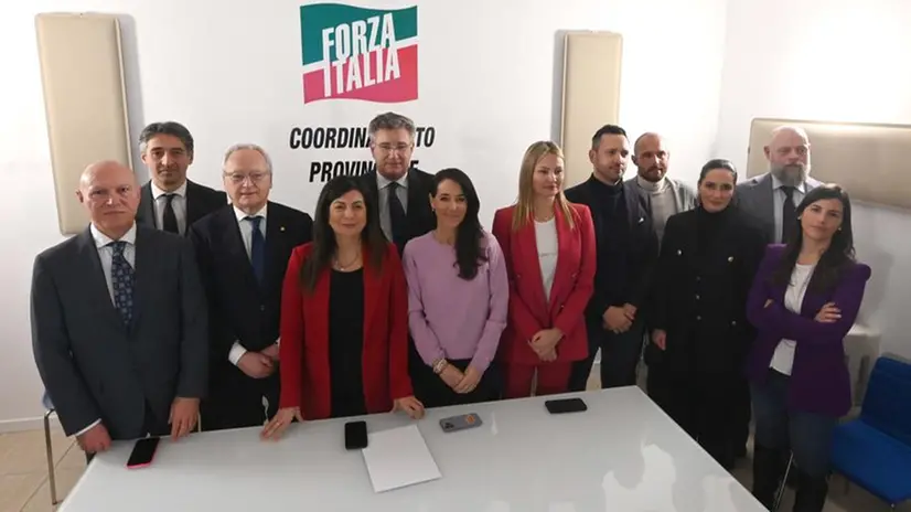 La presentazione dei candidati di Forza Italia a Brescia