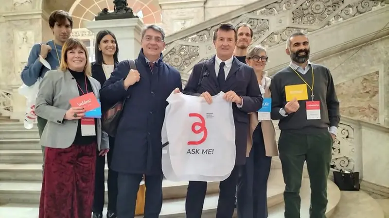 Le immagini della cerimonia a Napoli
