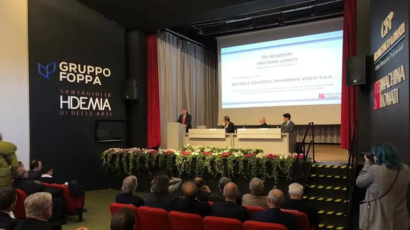 L'inaugurazione del nuovo anno accademico dell'Its Machina Lonati