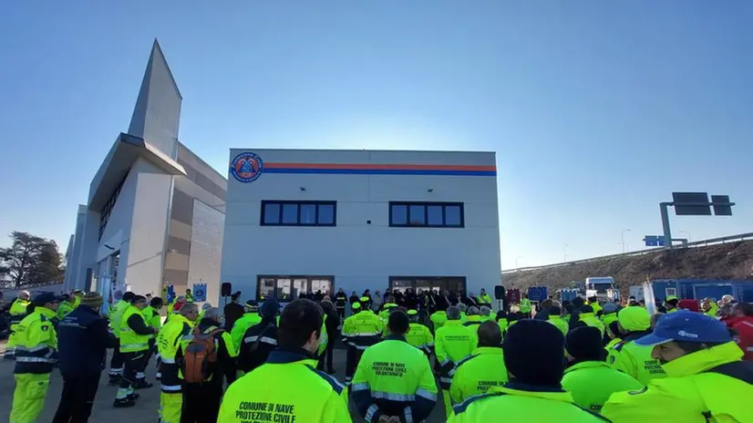La nuova casa della Protezione Civile di Brescia