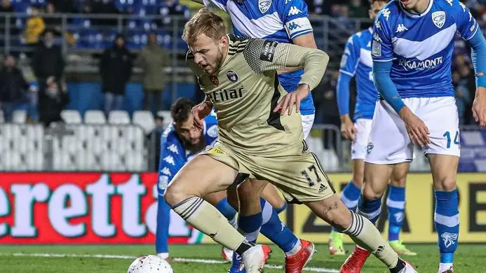 La punta del Pisa Giuseppe Sibilli -  Foto New Reporter Nicoli © www.giornaledibrescia.it