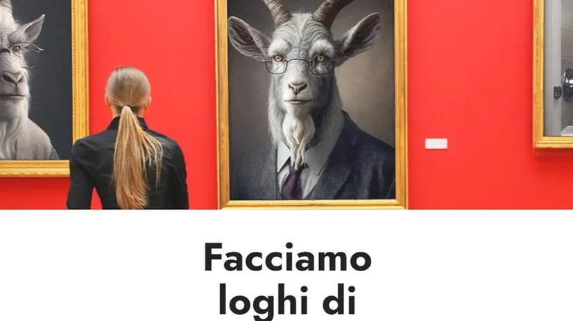 La homepage del sito istantaneo creato da akòmi