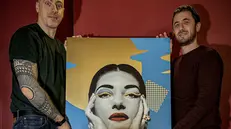 Il volto iconico di Maria Callas firmato da Massimo Zanini