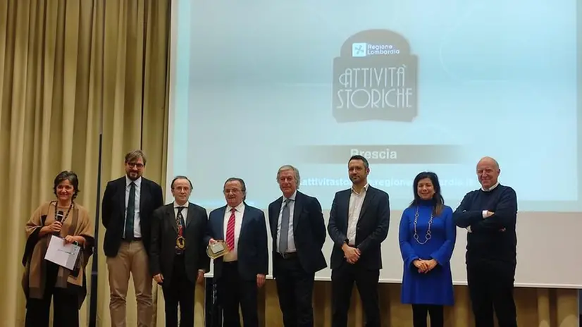 La premiazione delle attività storiche